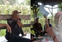 Viral, Protes Warga Tagih Uang Pemenangan : Kepling tersenyum Manis