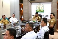 Pj Gubernur Aceh Ikuti Rakor Inflasi Daerah Bersama Mendagri