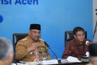 Pj Gubernur Safrizal Paparkan Strategi Pengendalian Inflasi dalam Pertemuan TPID dan TP2DD Aceh