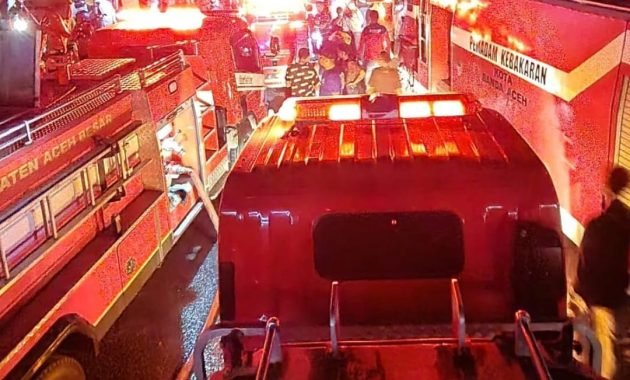 Lima Unit Rukoh Ludes Dimakan Api di Keutapang
