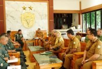 Pangdam Iskandar Muda Terima Presentasi Rencana Lokasi TPU di Aceh Besar