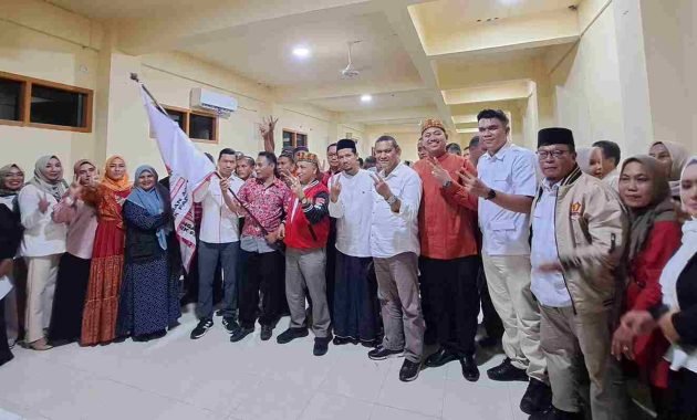 Badan Pemenangan Mualem-Dek Fadh Kota Banda Aceh Resmi Dikukuhkan