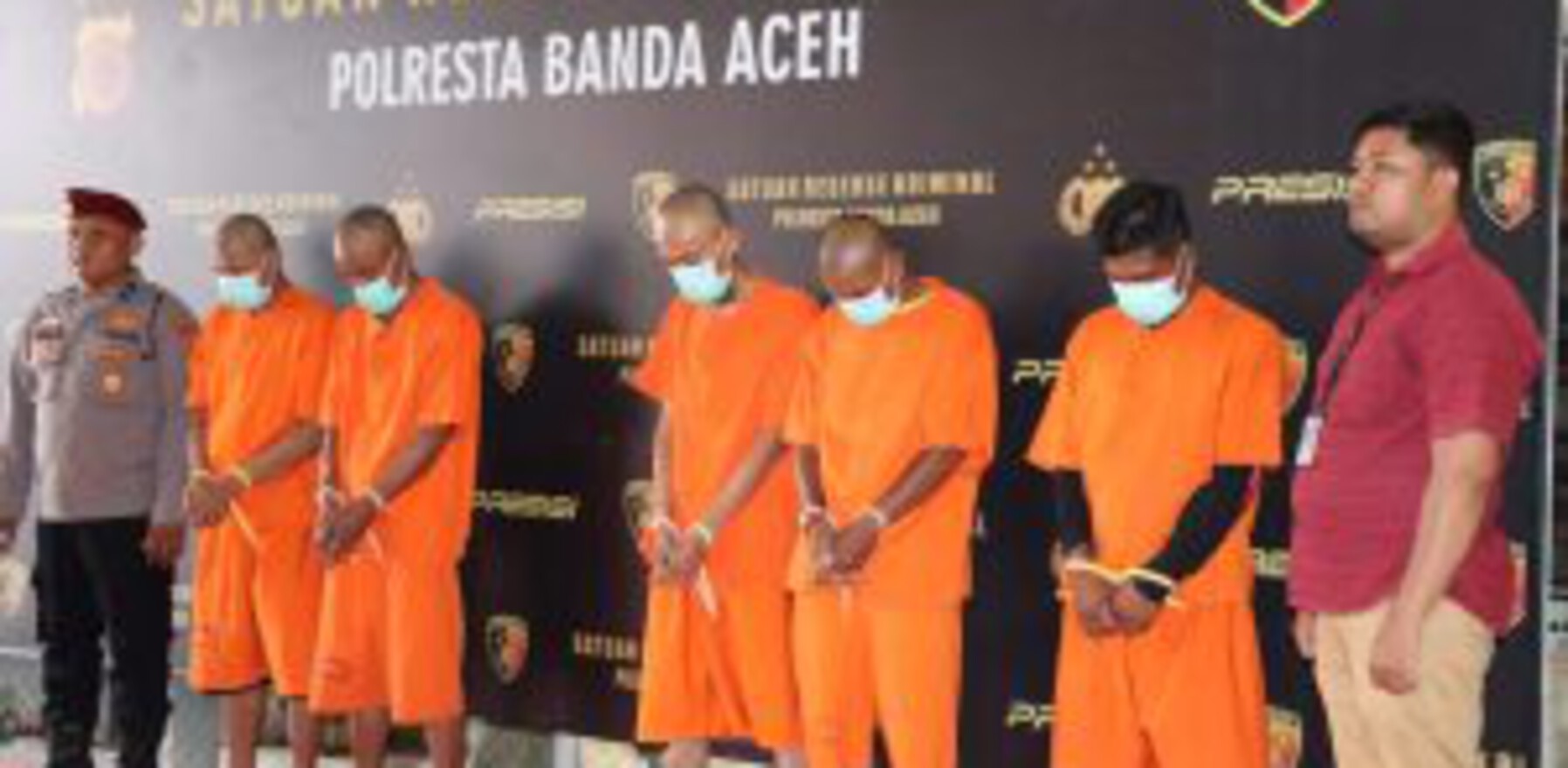 Polisi Bekuk Lima Pelaku Judi Online di Banda Aceh