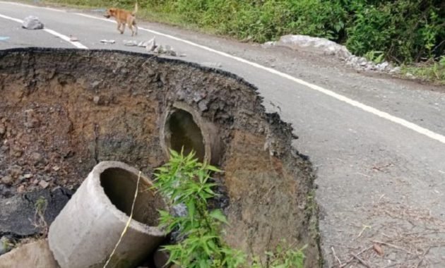 Jalan Amblas di Aceh Tengah, Warga Dua Desa Minta Penanganan Segera