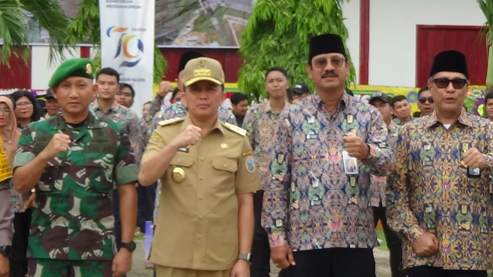 Peringatan Hari Bhakti PUPR ke 79, BBPJN PUPR Diduga Makan Tidur Konfirmasi Wartawan Memilih Bungkam