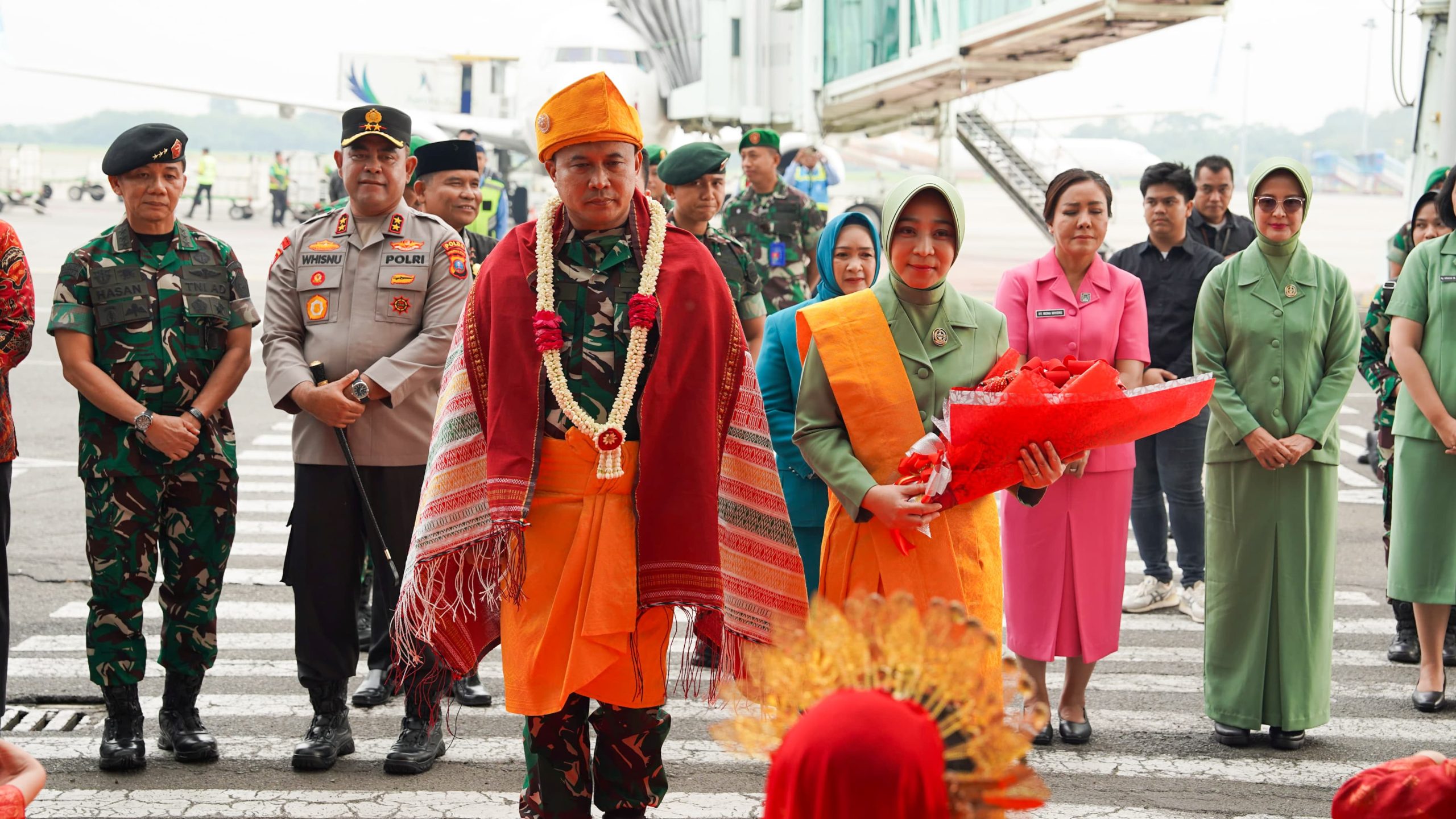 Penyambutan Meriah Pangdam I/BB: TNI-Polri Perkuat Sinergi di Sumut