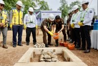Plt Sekda Aceh Groundbreaking Pembangunan Rumah Susun Kejaksaan Tinggi Aceh 