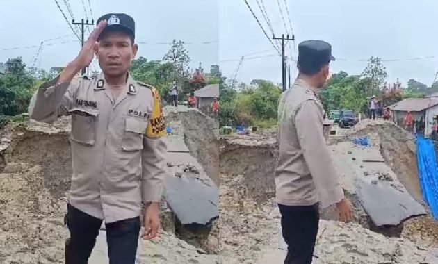 Longsor Akibatkan Jalan Lintas Medan – Dolok Sanggul Lumpuh Total