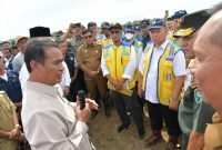 Plt Sekda Aceh Dampingi Menteri Pertanian Kunjungan Kerja di Aceh Utara 