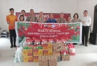 Bakti Sosial KKR Natal 2024, Polda Sumut Berikan Dukungan bagi Warga yang Membutuhkan