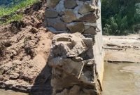 Minim Pengawasan!! Tebing Sungai Aek Siborgung Ambruk Sebelum Waktunya, Kualitas Konstruksi Disorot DPW LSM LIDIK SUMUT
