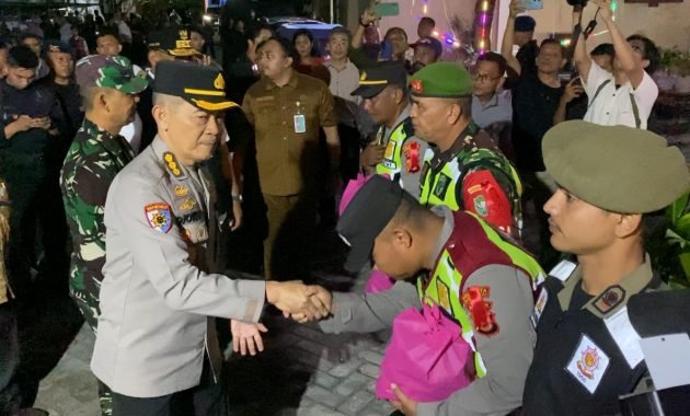 Irwasda Polda Aceh bersama Forkopimda Tinjau Pengamanan Gereja pada Malam Natal