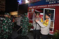 Kapolrestabes Kombes Gidion Arif Ucapkan Terima Kasih Perayaan Natal 2024 di Medan Berjalan Aman