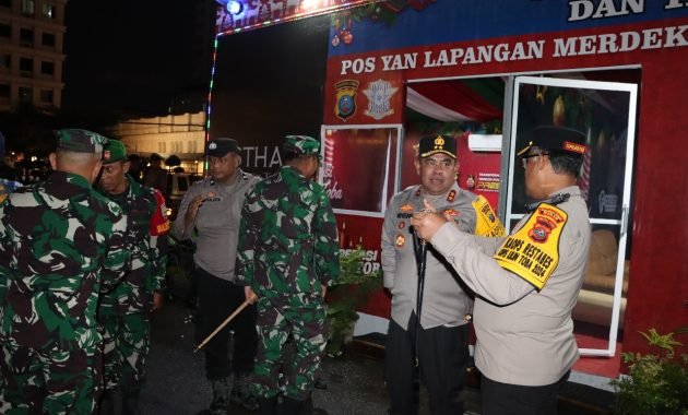 Kapolrestabes Kombes Gidion Arif Ucapkan Terima Kasih Perayaan Natal 2024 di Medan Berjalan Aman