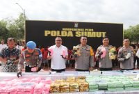 Polda Sumut Selamatkan 10,7 Juta Jiwa dari Ancaman Narkoba Sepanjang Tahun 2024