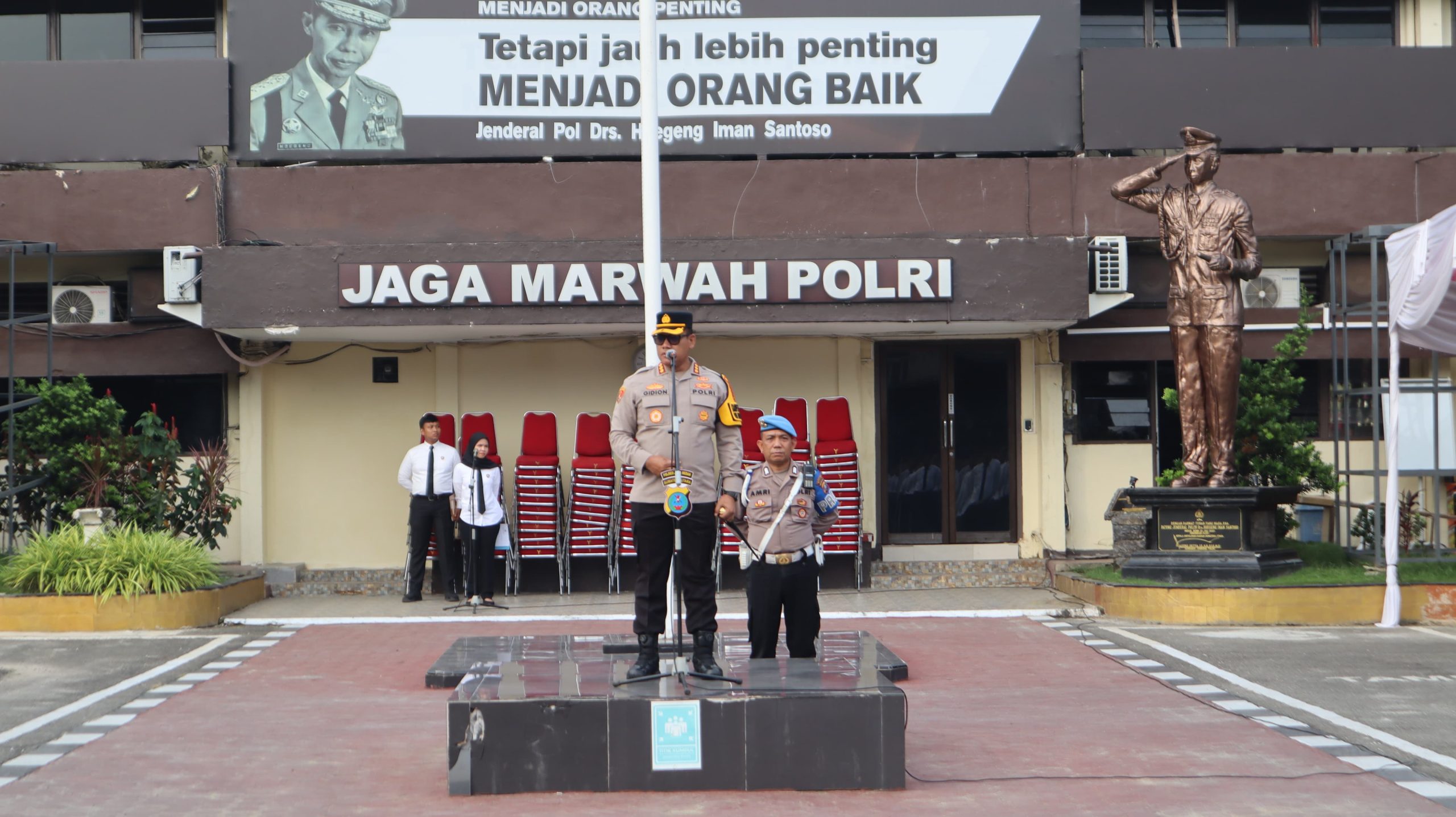 Kapolrestabes Medan Kombes Pol Gidion Arief Setyawan ke Personel: Mari Kita Tutup dengan Kesan yang Baik Tahun 2024