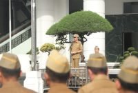 Pimpin Apel Pelepasan Purna Tugas Sekdaprov Sumut, Pj Gubernur Fatoni Ingatkan ASN Terus Lakukan Inovasi