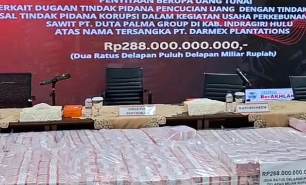 Viral Komentar Netizen Dalam Pengungkapan Uang Senilai RP.288 Miliar Oleh Kejagung 