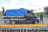 Aksi Pak Ogah Kembali Berulah Di Simpang Tol Bandar Selamat, Begini Modusnya