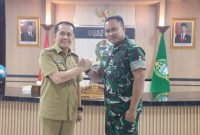 Pj Gubernur Sumut Fatoni dan Pangdam I/ BB Rio Firdianto Bahas Sinergitas Program