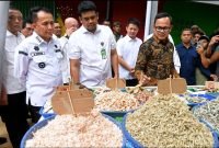 Harapkan Stabilitas Harga Pangan Terjaga, Pj Gubernur Sumut Agus Fatoni Bersama Wamendagri Bima Arya Tinjau Pasar di Medan