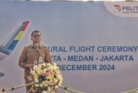 Kadishub Sumut Harap Penerbangan Baru Pelita Air Medan-Jakarta Jawab Kebutuhan Masyarakat
