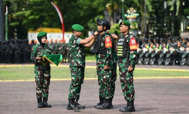Apel Gelar Pasukan Pengamanan Nataru Kodam I/B Pj Gubernur Sumut: Pemerintah Serius Ciptakan Rasa Aman dan Nyaman di Masyarakat