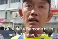 Keributan dengan Juru Parkir di Jalan Sekip Medan: Warga Diminta Bayar Tunai Meski Ada Barcode