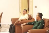 Open House Kapolda Sumut, Pj Gubernur Sumut Bersyukur Perayaan Natal Berjalan Kondusif dan Aman