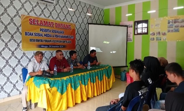 Gelar Pemahaman UUD ITE, Junaedi Daulay: Upaya Mencegah Genk Motor, Dukung Kinerja Kepolisian