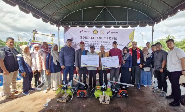 Nelayan Kota Lhokseumawe Terima Bantuan Konverter Kit dari Kementerian ESDM dan Pertamina Patra Niaga Aceh