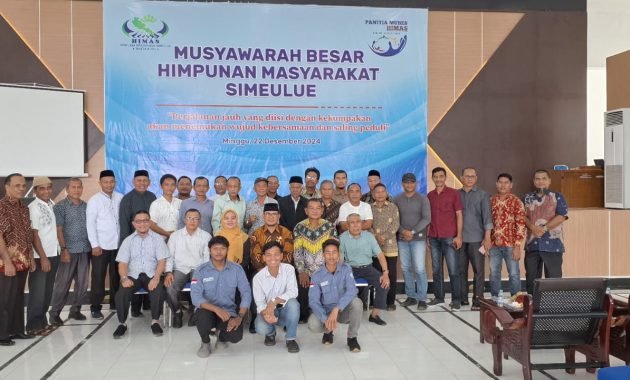 Mubes HIMAS 2024: Ketua DPRK Simeulue Dorong Kebersamaan dan Ide Besar Bangun Daerah