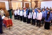 Pemerintah Aceh Lantik 45 Pejabat ke Jabatan Fungsional