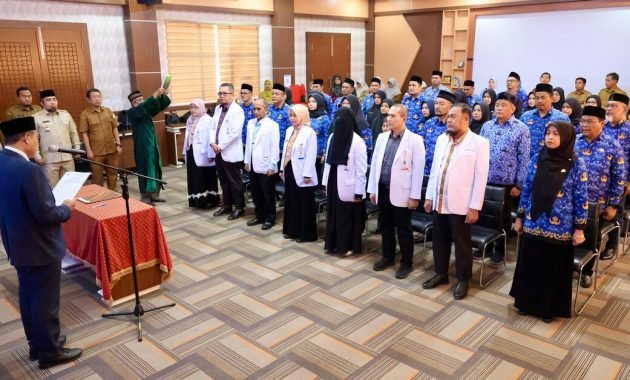 Pemerintah Aceh Lantik 45 Pejabat ke Jabatan Fungsional