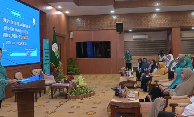 Pj Ketua PKK Buka Seminar Pemberantasan Judi Online, Narkoba, dan LGBT