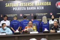 Pemuda Aceh Besar Nekat Gelapkan 5 Kg Sabu Milik Toke Thailand dan Edarkan di Banda Aceh