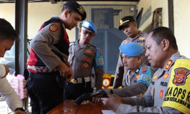 49 Pucuk Senjata Api di Polresta Banda Aceh di Tarik dan di Gudangkan