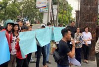 Mahasiswa dan Masyarakat Gelar Aksi Tuntut Penindakan Korupsi Dana Desa Tapanuli Tengah di Kejatisu