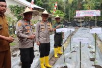 Dukung Asta Cita Polres Aceh Barat Launching Penanaman Serentak Program 1 (P2B) Ketahanan Pangan