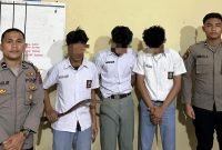 Respon Cepat Patroli Polrestabes Medan, tangkap Pelajar Tawuran dan sita sajam