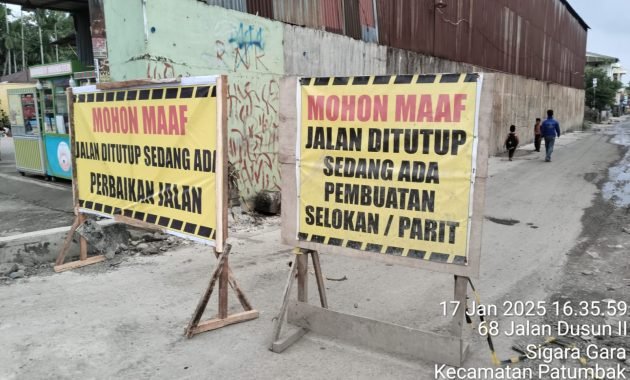 Proyek Jalan dan Drainase di Patumbak Jadi Sorotan, Warga Dan Mahasiswa Tuntut Bongkar