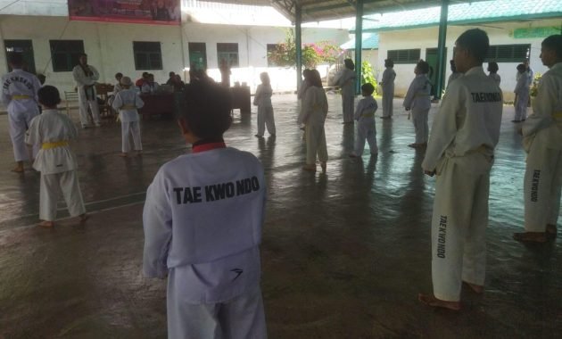 125 Atlet Taekwondo Aceh Barat Lulus Ujian Kenaikan Tingkat