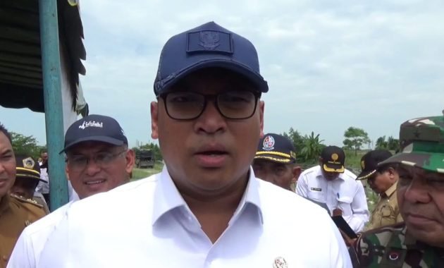 Wamentan Sudaryono Tinjau Bendungan Bandar Sidoras, Janji Percepat Solusi untuk Petani