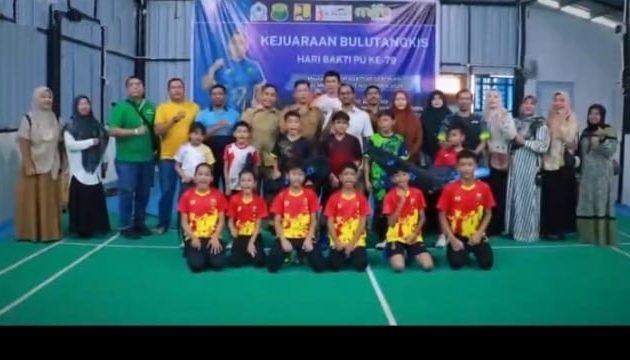 PB PUPR PLUS Terus Tingkatkan Pembinaan Olahraga Bulutangkis Untuk Menggali Potensi Anak Muda