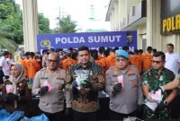 Peringatan Keras! Gempur Kampung Narkoba, Polrestabes Medan Ungkap Modus 76 Terduga Pelaku Saat Ditangkap