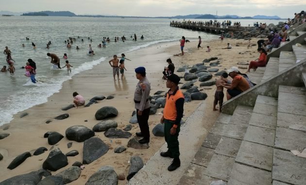 Amankan Objek Wisata Pantai, Polairud Polres Sibolga Gencarkan Patroli Keselamatan