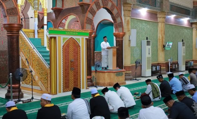 Peringatan Isra Mi’raj di Meulaboh: Momentum Refleksi dan Pelantikan Dewan Imam Masjid Agung
