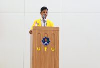 Presiden Mahasiswa UTU Apresiasi POLDA ACEH dalam menjaga situasi keamanan tahun 2024