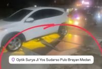 Banyak Jalan Rusak, Kinerja Dinas SDABMBK Kota Medan Disorot Warga