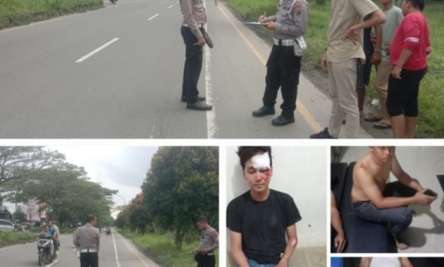 Tabrakan Beruntun di Lintas Kualanamu Polisi Nyatakan Supir Mobil Yaris Tabrak 2 Sepeda Motor, Ini Datanya!